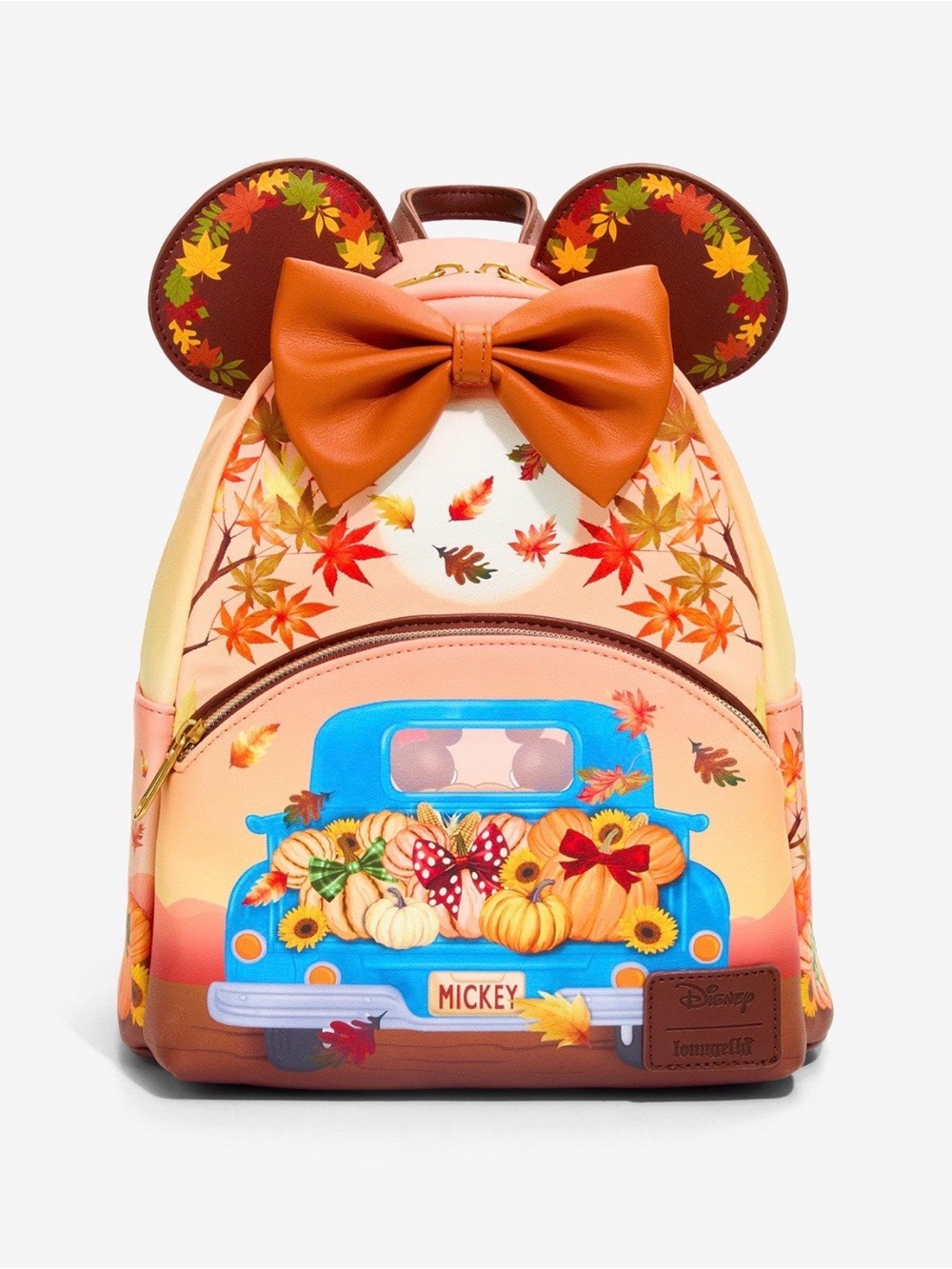 New Loungefly Disney Fall Harvest Mini Backpack